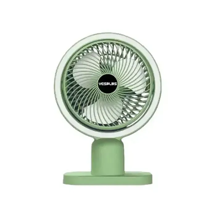 YesPlus YS-1608 Desktop Fan with Light Assorted Green Colours YesPlus YS-1608 Desktop Fan with Light Assorted Green Colours